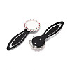 Alloy & Iron Bookmark Cabochon Settings PALLOY-N184-08S-2