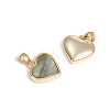 Natural Black Lip Shell Charms KK-L196-14D-2