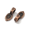 Tibetan Style Pendant Bails X-RAB3357Y-3