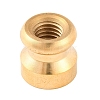 Golden Tone Round Wax Seal Brass Stamp Heads AJEW-S087-02G-02-3