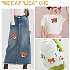 Computerized Embroidery Polyester with Fur Iron on/Sew on Patches DIY-WH0671-397B-7