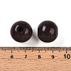 Painted Natural Wood Beads WOOD-A018-16mm-08-3