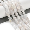 Natural Rainbow Moonstone Beads Strands G-P497-01C-63-2