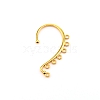 Alloy Ear Cuff Findings LS-FIND-WH0092-52G-1