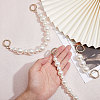 3Pcs 3 Style Acrylic Imitation Pearl Beaded Bag Handles Extender FIND-FG0002-89-3