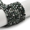 Natural Moss Agate Beads Strands X-G-C228-A01-2x3mm-2
