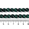 Natural Malachite Beads Strands G-F461-05-8mm-3