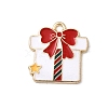 Christmas Alloy Enamel Pendants FIND-H055-17F-G-2