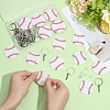 DIY Keychain Making Kits DIY-SP0007-38F-3