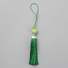 Polyester Tassel Big Pendants Decorations HJEW-TAC0019-01G-1