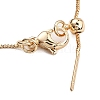 1mm Rack Plating Brass Box Chain Adjustable Slider Necklaces for Women Men MAK-L044-56KCG-3
