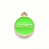 Alloy Enamel Pendants ENAM-S124-01B-06A-3