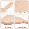 Handmade Wooden Clay Cup Paddle WOOD-WH0029-114-4