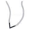 Letter V 304 Stainless Steel with Natural Shell Pendant Necklaces FS-WGFDEEC-04-3