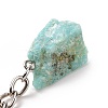 Natural Amazonite Keychain G-E155-04P-06-2