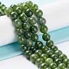 Dyed Natural Malaysia Jade Beads Strands X-G-G021-02C-13-3