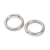 Tarnish Resistant 304 Stainless Steel Open Jump Rings STAS-R065-41-1