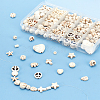 15 Styles Synthetic Turquoise Dyed Beads G-PH0002-42-4
