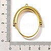 Alloy Open Back Bezel Pendants PALLOY-I223-11G-3