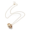 Alloy Pendant Necklaces NJEW-H031-01C-KCG-3