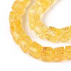 Crackle Transparent Glass Beads Strands GLAA-N062-6mm-04-3
