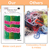 12 Skeins 6-Ply Polycotton(Polyester Cotton) Embroidery Floss DIY-CY0002-94A-7