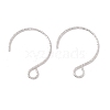 Tarnish Resistant 316 Surgical Stainless Steel Earring Hooks X-STAS-D183-03P-02-1