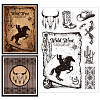 Custom PVC Plastic Clear Stamps DIY-WH0618-0004-1