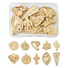 Spritewelry 20Pcs 10 Style Alloy Pendants FIND-SW0001-22-2