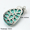 Synthetic Turquoise Gemstone Pendants G-H1577-5-2