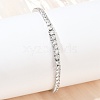 925 Sterling Silver Micro Pave Cubic Zirconia Tennis Bracelets for Women BJEW-C117-01B-P02-1