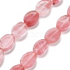 Cherry Quartz Glass Beads Strands G-P559-B03-01-1