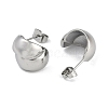 304 Stainless Steel Stud Earrings EJEW-Z075-10P-2