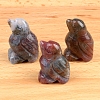 Natural Indian Agate Carved Bird Figurines PW-WGD7FD8-07-1