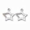 Alloy Rhinestone Pendants PALLOY-P287-09P-01-2