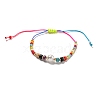  Colorful Beaded Bracelet Sweet and Cute Girl Style Adjustable Imitation Pearl Bracelet Versatile Bracelet AR4716-12-2