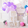 4Pcs Paper with PET Storage Boxes CON-WH0095-192-4