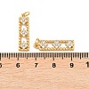 Brass Micro Pave Cubic Zirconia Pendants KK-Z146-30G-3