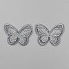 Polyester Iron on/Sew On Patches PATC-WH0022-01E-1