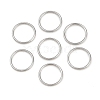 304 Stainless Steel Closed Jump Rings STAS-G393-06P-09-1