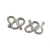 Non-Tarnish 304 Stainless Steel S-Hook Clasps STAS-U007-19A-P-2