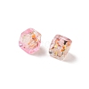 Baking Paint Handmade Gold Sand Lampwork Beads LAMP-P072-01A-07-2