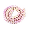 Anti-Tarnish Electroplate Glass Beads Strands GLAA-T025-8mm-11I-2