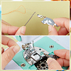 20Pcs 10 Style 304 Stainless Steel Threaders DIY-AB00044-3