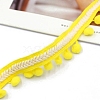 Ethnic Style Polyester Pom Pom Tassel Fringe Trim Ribbon PW-WG31478-15-1