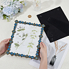 Rectangle Zinc Alloy Enamel Photo Frame Stand AJEW-WH0794-87C-3