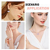 32Pcs 2 Colors Alloy Open Back Bezel Big Pendants FIND-CA0010-88-7