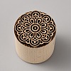 Wooden Hand Press Moon Cake Maker WOOD-WH0025-88B-1