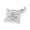 304 Stainless Steel Pendants STAS-S144-05P-A-2