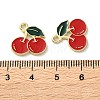 Fruit Alloy Enamel Charms LS-PALLOY-S058-01LG-10-3